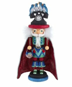 Deals ✔️ Kurt S. Adler, Inc. Kurt Adler 17.5-In Hollywood 12 Days Of 🎁 Christmas Four Calling Birds Nutcracker 👏