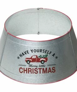 Cheap ❤️ Glitzhome Metal Woven Tree Collar, 26"D, Galvanized 👍