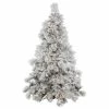 Cheap ⭐ Vickerman Company Vickerman Flocked Alberta Tree With Pinecones, 9', Clear Lights 🥰