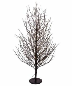Brand new ✔️ Kurt S. Adler, Inc. Kurt Adler 4' Dark Brown Twig Tree With 1000 Warm White Cluster Lights 😉