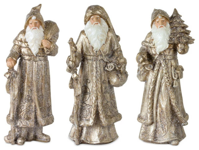 Best reviews of 😍 Melrose International LLC Santa, 3-Piece Set, 12.25"H Resin 👍