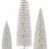 Brand new 🎁 Vickerman Company Vickerman 3-Piece Oval Tree Set, White Snow, White Snow ✨