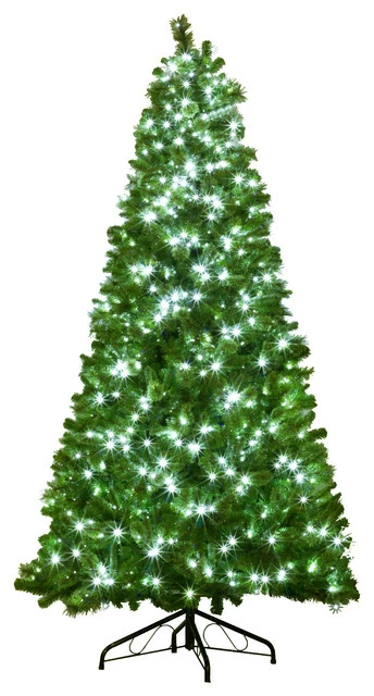 Best Sale ๐ Queens Of ๐ Christmas 6' Mixed Blend Tree Pre-Lit With Pure White LED Lights ๐คฉ