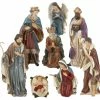 Coupon 🔔 Kurt S. Adler, Inc. 9" Resin Nativity Set Of 8 Pieces 👍