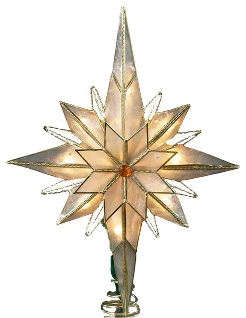 Deals ๐ Kurt S. Adler, Inc. 10-Light Multi-Pointed Bethlehem Star Treetop ๐