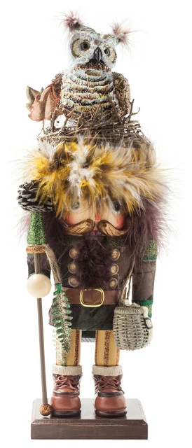 Top 10 ⌛ Kurt S. Adler, Inc. Kurt Adler (HA0199) Hollywood Woodsman Nutcracker With Owl Hat, 16" ❤️