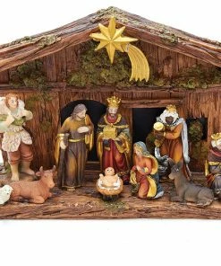 Best deal 👍 Kurt S. Adler, Inc. 11-Piece Nativity Set ⭐