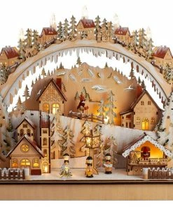 Cheap 😍 Kurt S. Adler, Inc. Kurt Adler 15" Battery-Operated LED Village Tablepiece 🔥