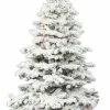Coupon 🔔 Vickerman Company Vickerman Flocked Alaskan 🎁 Christmas Tree, 127 Tips 100 Multi LED, 36" 🔥