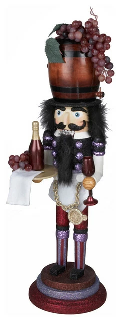 Top 10 😍 Kurt S. Adler, Inc. Kurt Adler Hollywood Wine Nutcracker, 19" ⭐