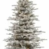 Best deal ✔️ Vickerman Company Vickerman Flocked Slim Sierra Tree, 6.5', Clear Lights 😀