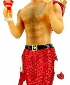 Buy ✔️ December Diamonds Santa Daddy Merman 🎄 Christmas Holiday Ornament 6.75 Inches 🔥