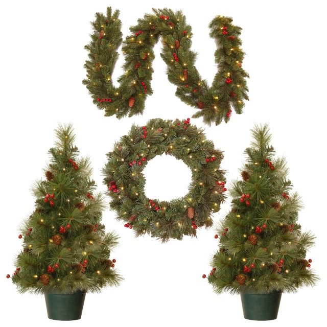 Hot Sale ๐ National Tree Company National Tree ๐
Christmas Promotional Assortment With Battery Operated LED Lights ๐ฅ