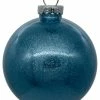 Discount 💯 Vickerman Company Clear Ornament With Glitter Interior , Baby Blue, 6" 😀
